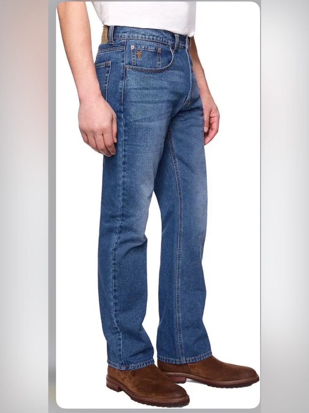 NWT Men's FRYE Slim bootcut Jeans 32 x 34